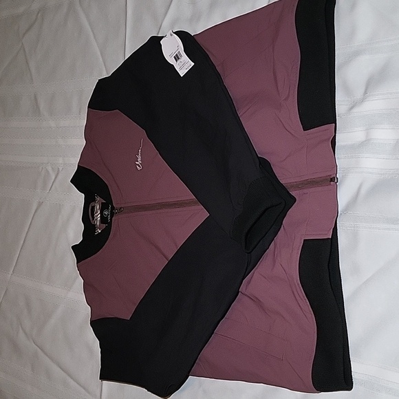NWT Volcom Eggplant & Black Coco Ho Track Women's Size XL Track Jacket - Picture 3 of 9